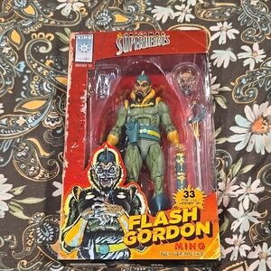 New Flash Gordon Ming the Merciless Action Figure